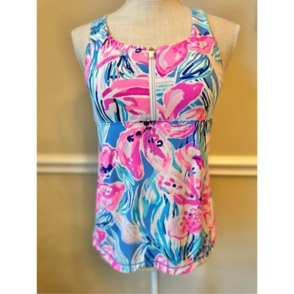 Lilly Pulitzer Luxletic Racerback Tank Size XS